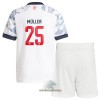 Officiële Voetbalshirt + Korte Broek FC Bayern München Thomas Muller 25 Derde 2021-22 - Kids